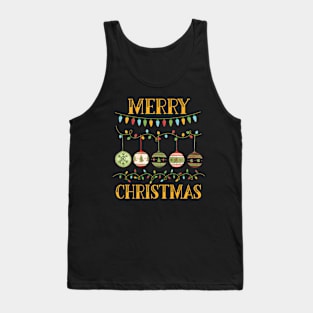 Merry Christmas lights/ Cute Christmas Decorations Gift/ christmas Prty Tank Top